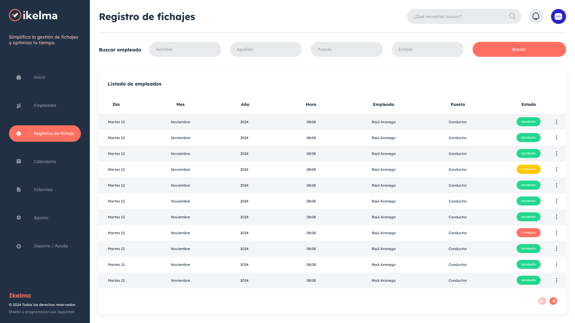 Imagen oficial de Ikelma para registro de fichaje