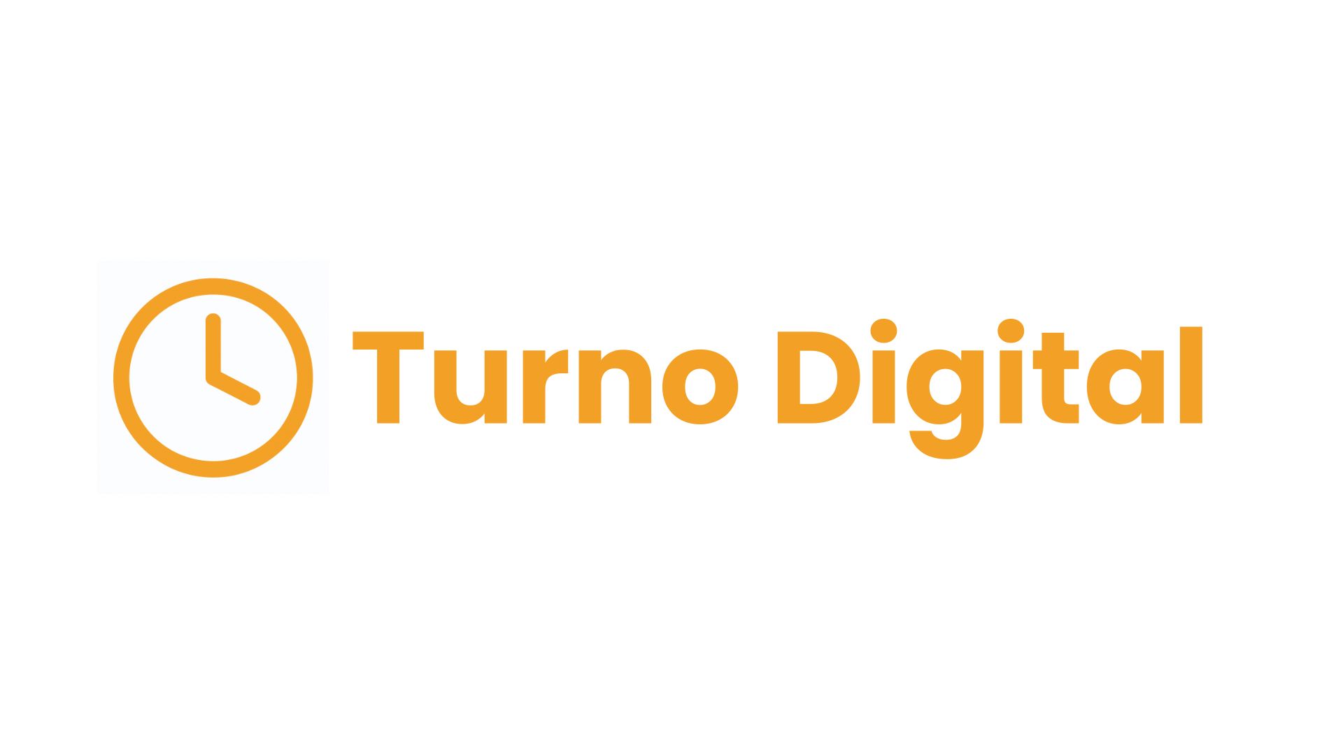 Logotipo claro oficial de Turno Digital